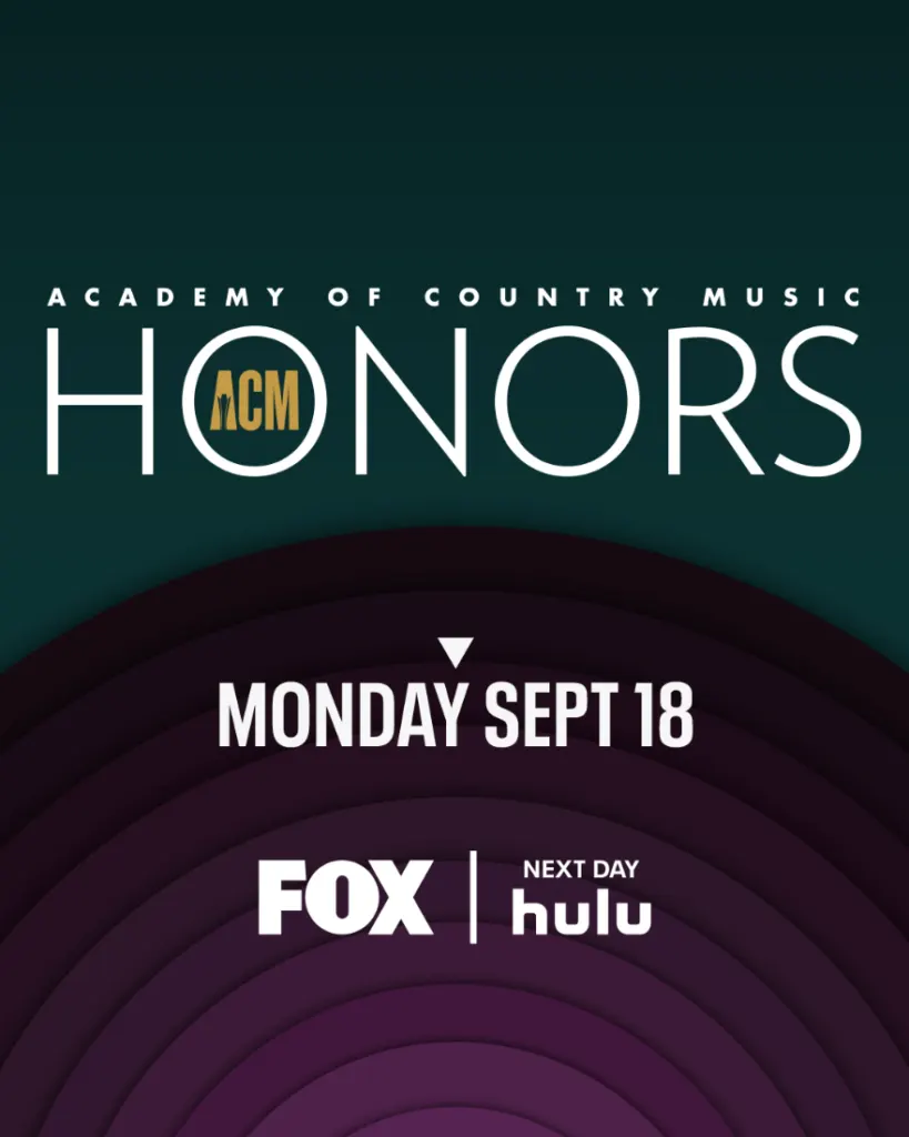 “Academy of Country Music Honors™” Returns to FOX on Monday, September 18