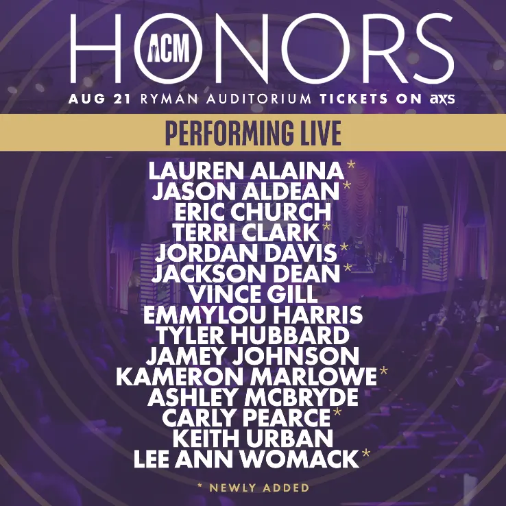 Additional Performers and Presenters Announced for the 17th ACM Honors