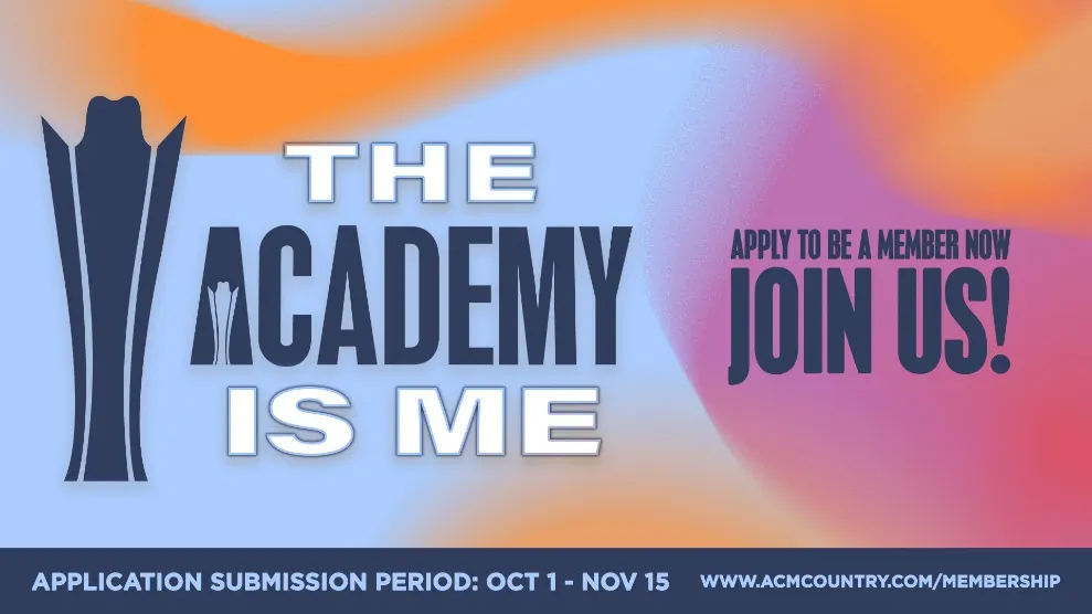Academy of Country Music® Opens 2025 Membership Window, Accepting New Membership Applications and Renewals