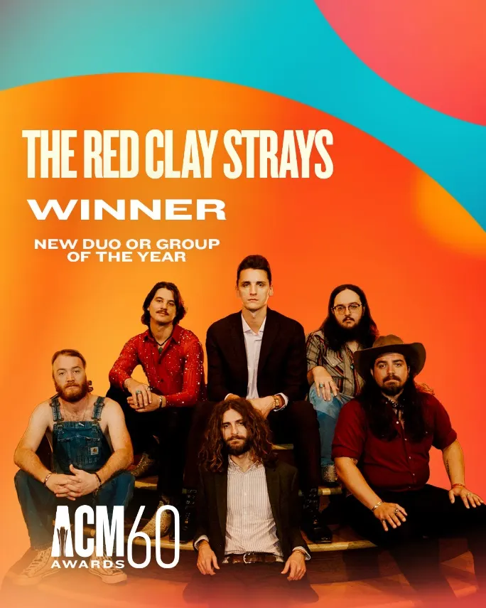 The Red Clay Strays Named ACM New Duo or Group of the Year Ahead of 60th ACM Awards on May 8