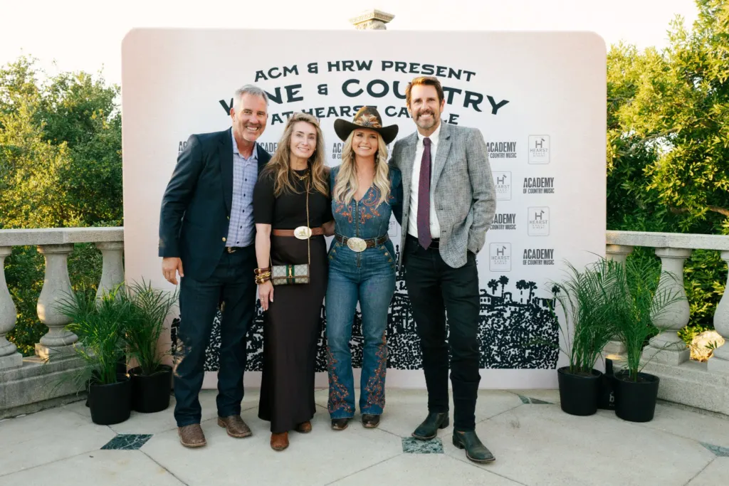 The Academy of Country Music® Co-Hosts Wine & Country Experience with Most Awarded Artist in ACM History, Miranda Lambert, at Historic Hearst Castle